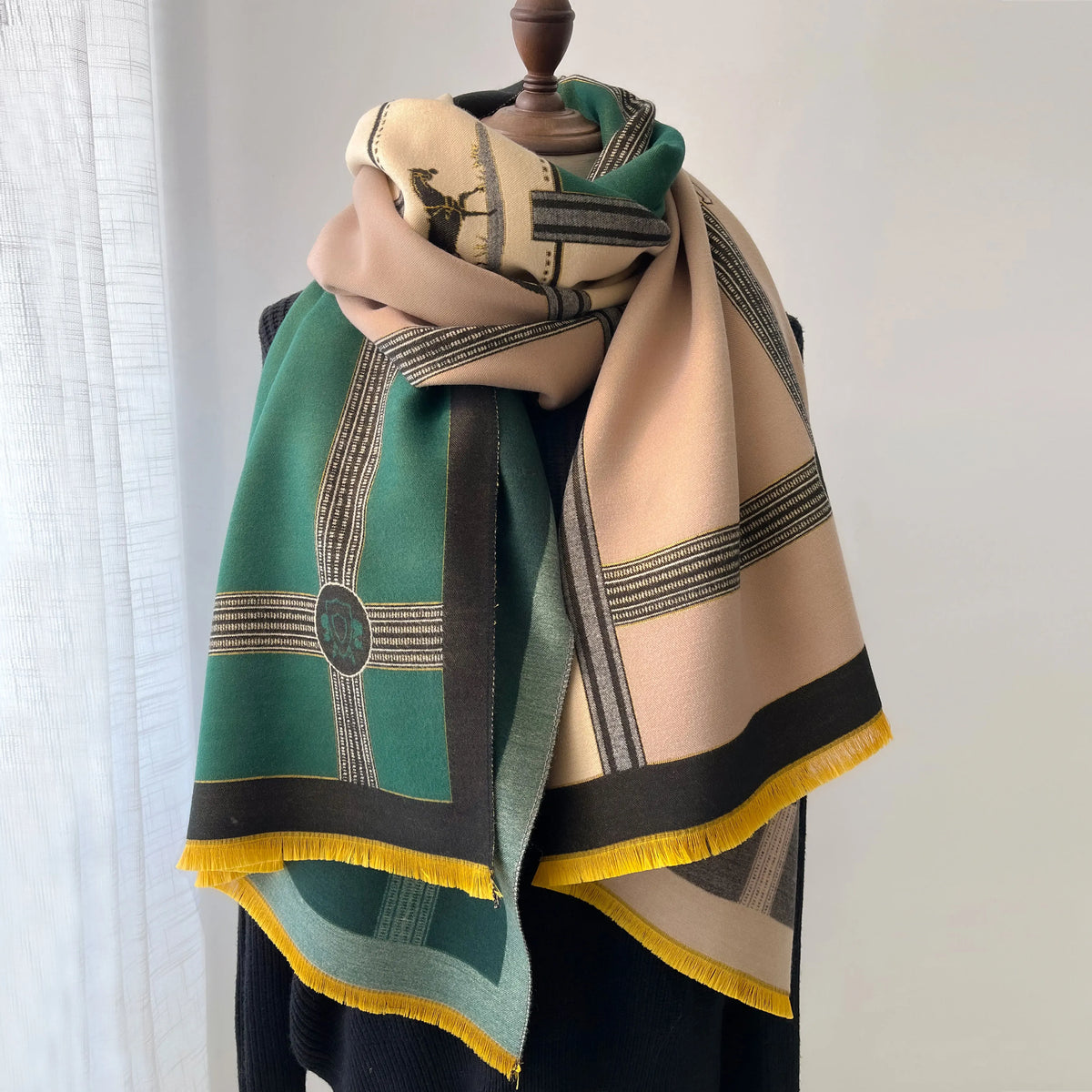 The Boreal Cotton Scarf