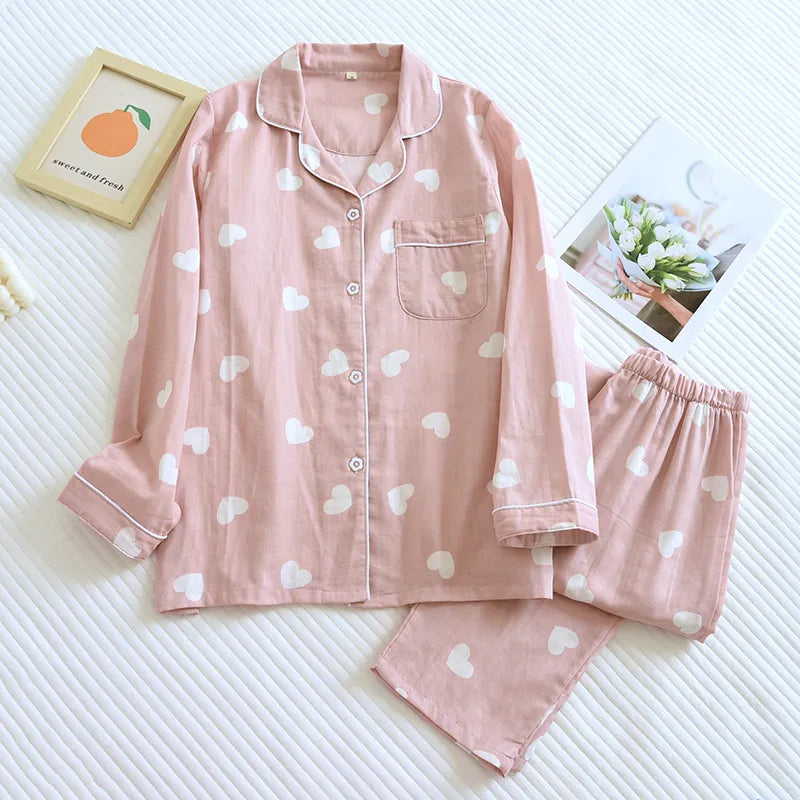 Heartly Cotton Pajama Set