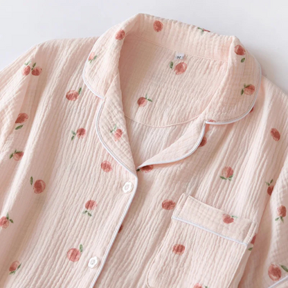 Nuvell Muslin Pajama Set