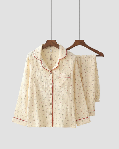 Flora Muslin Pajama Set