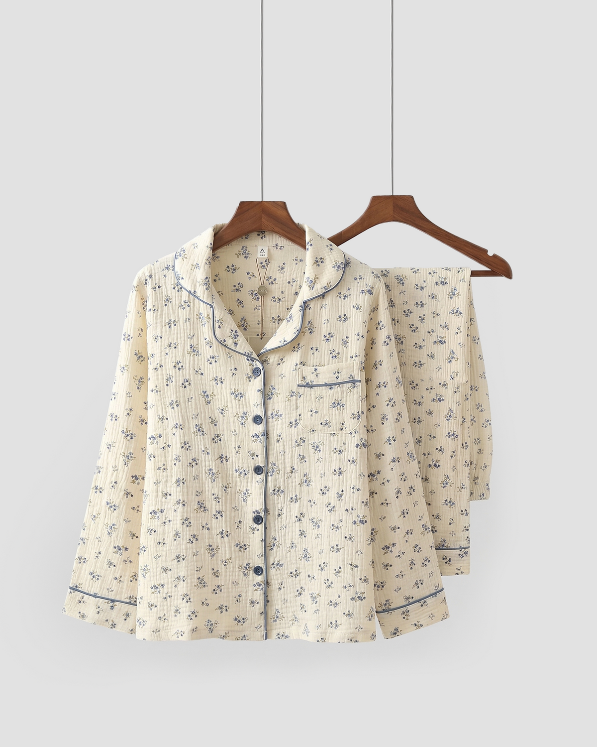 Flora Muslin Pajama Set