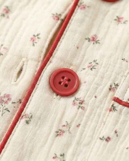 Flora Muslin Pajama Set