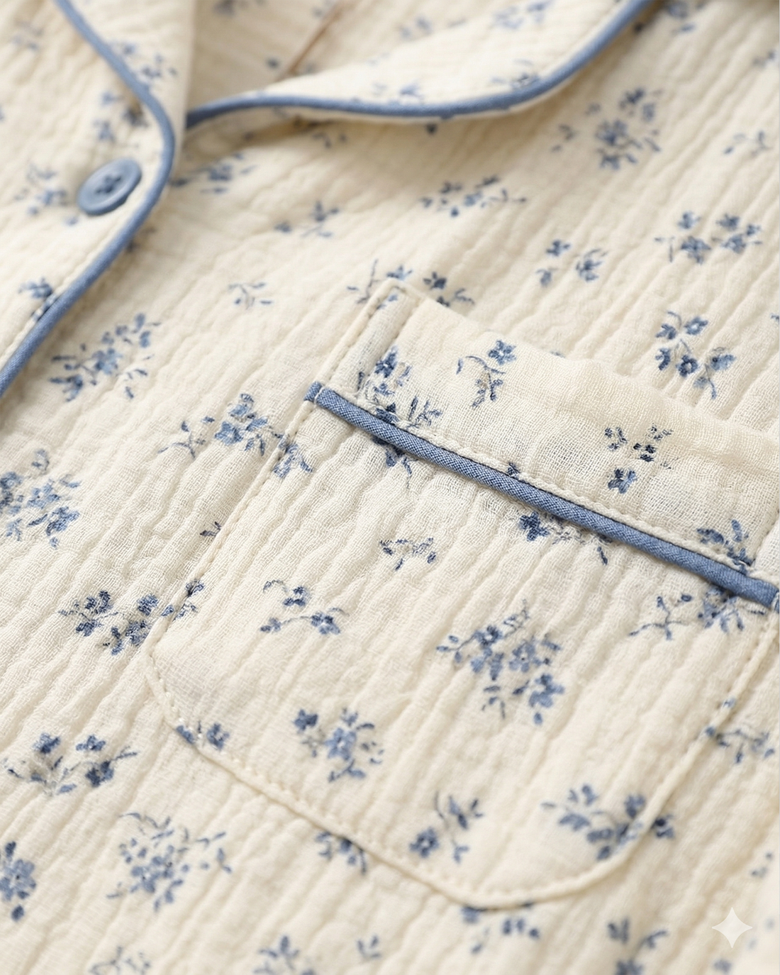 Flora Muslin Pajama Set