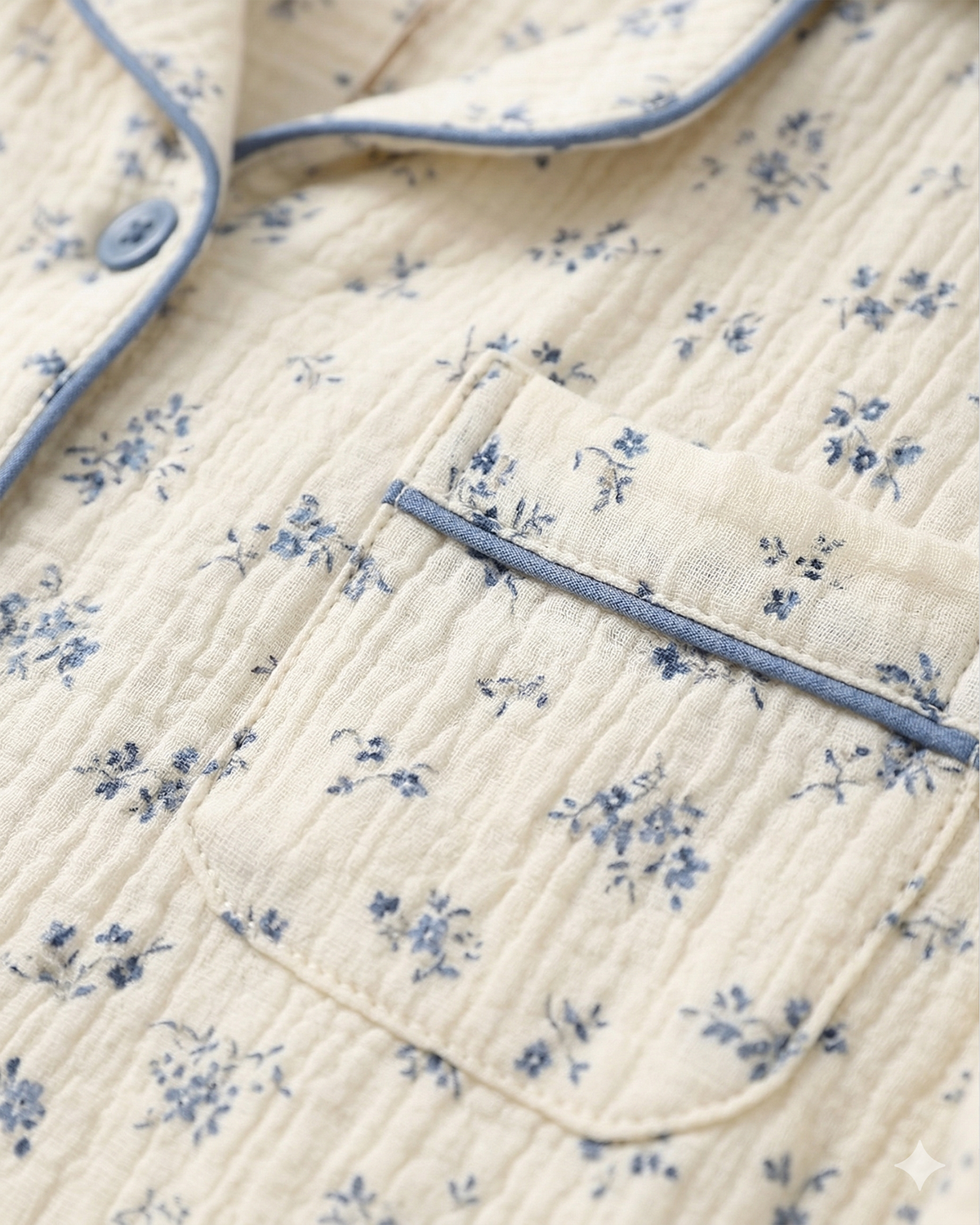 Flora Muslin Pajama Set