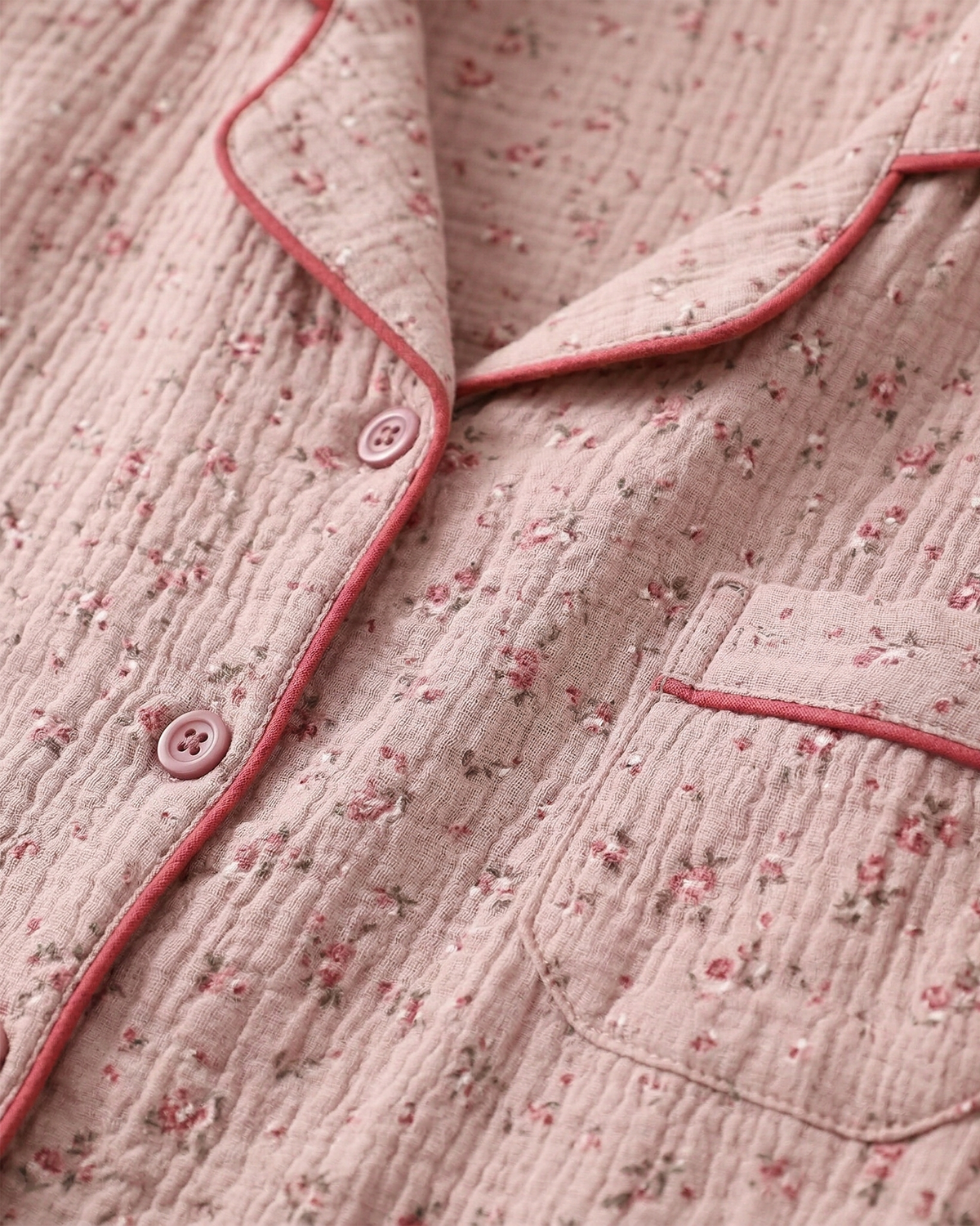 Flora Muslin Pajama Set