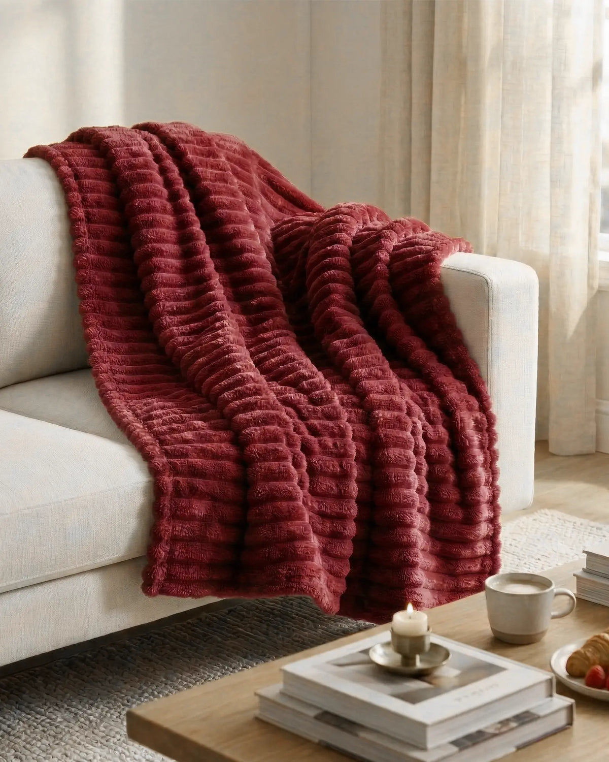 The Boreal Fleece Blanket