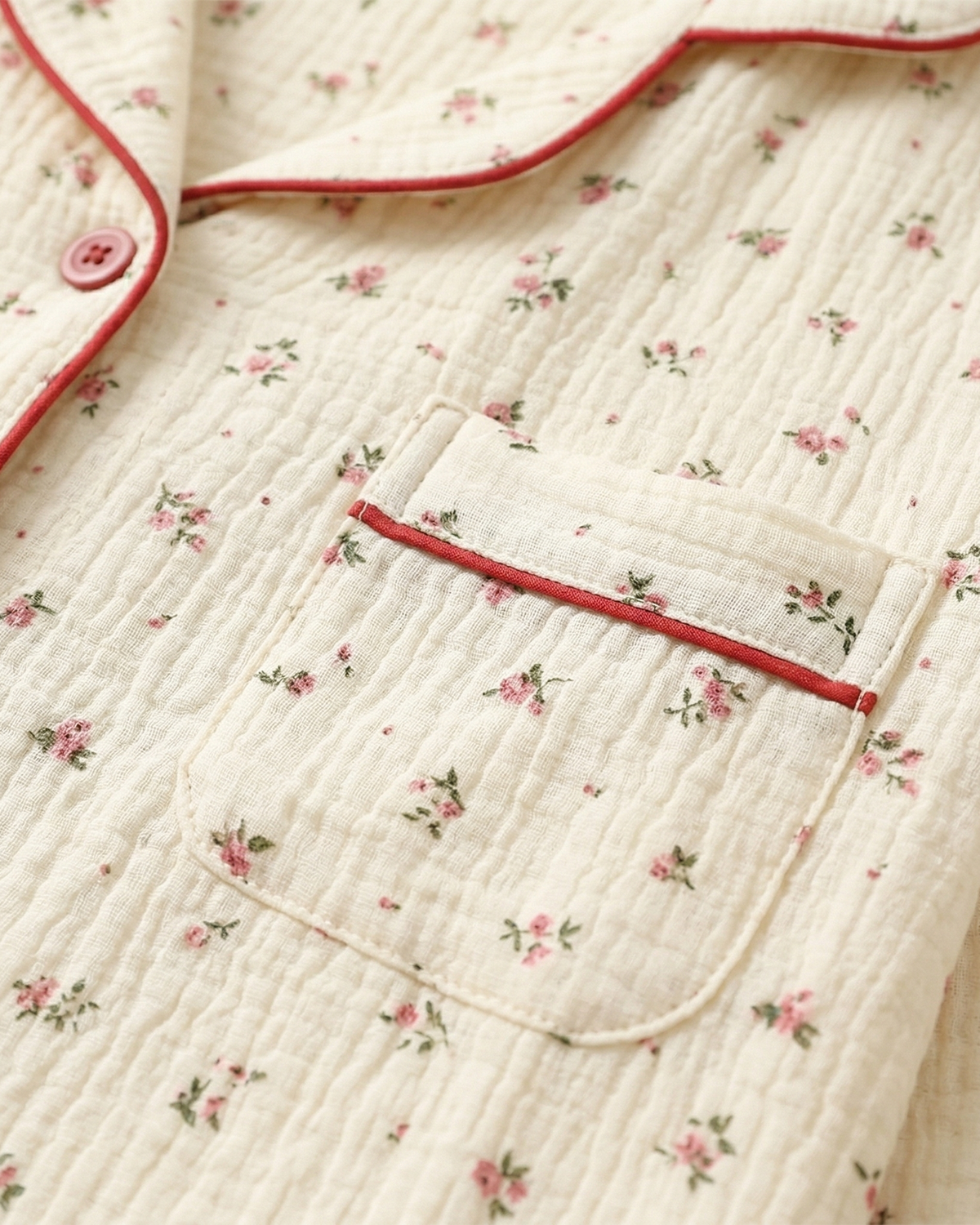 Flora Muslin Pajama Set