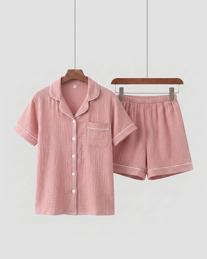The Boreal Muslin Pajama Set