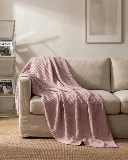 The Boreal Waffle Blanket