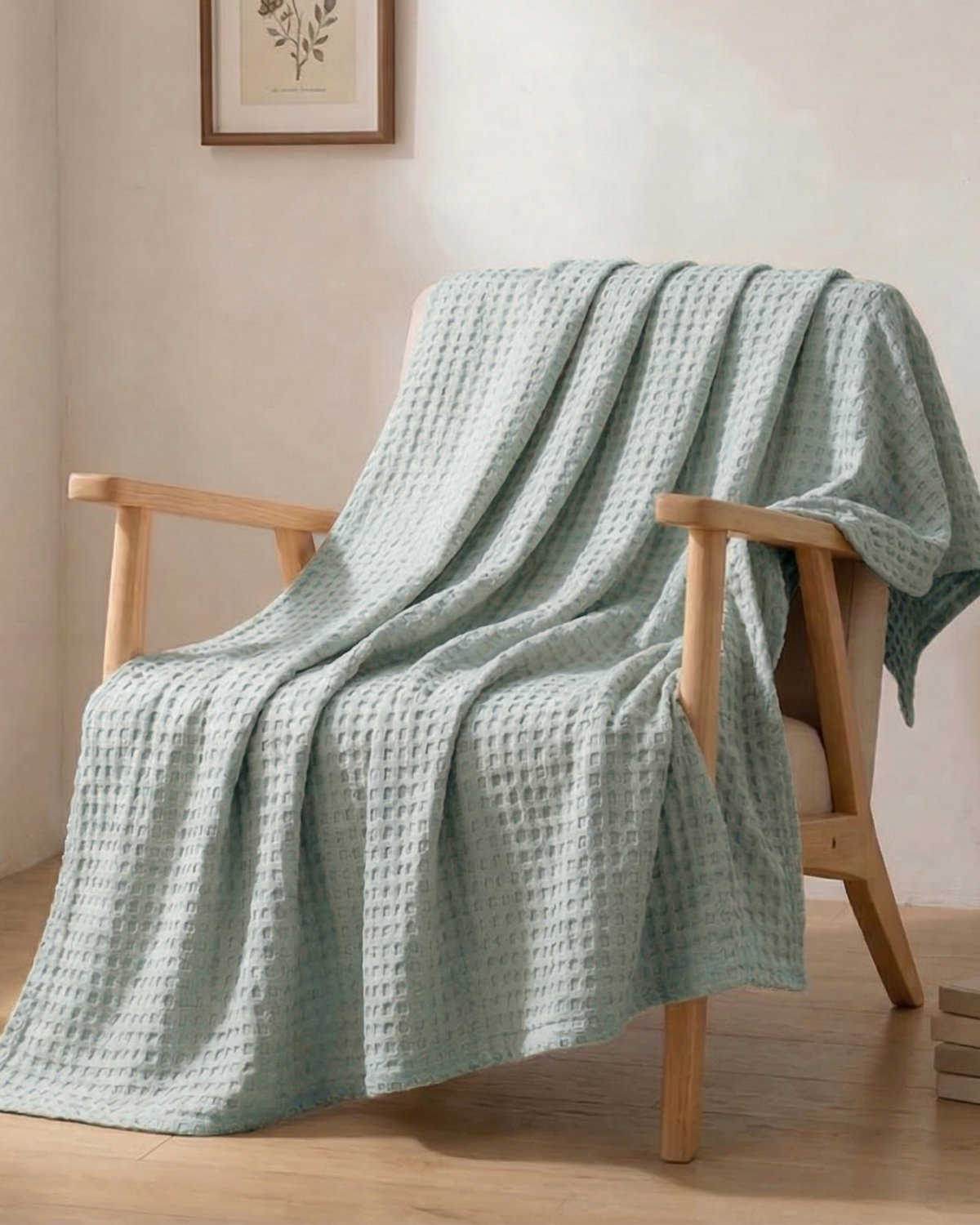 The Boreal Waffle Blanket
