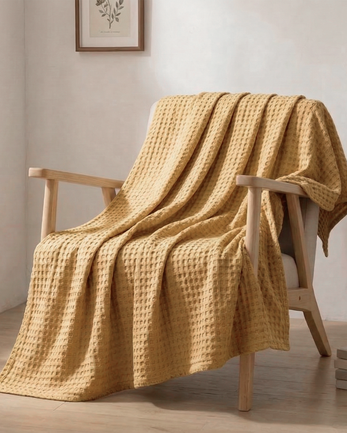 The Boreal Waffle Blanket