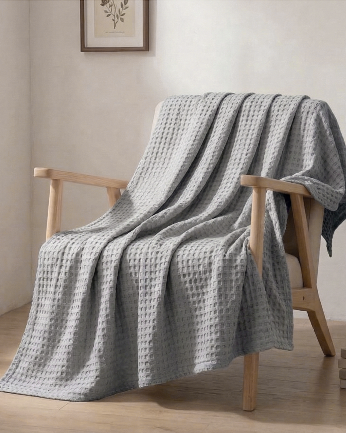 The Boreal Waffle Blanket