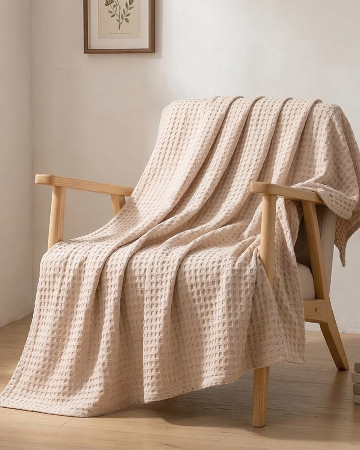 The Boreal Waffle Blanket
