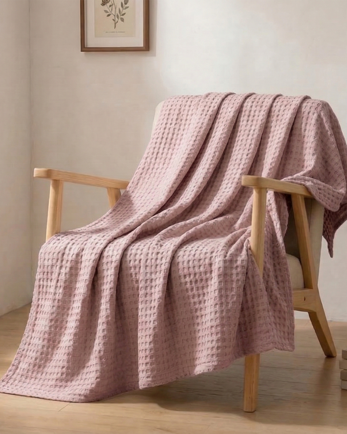 The Boreal Waffle Blanket
