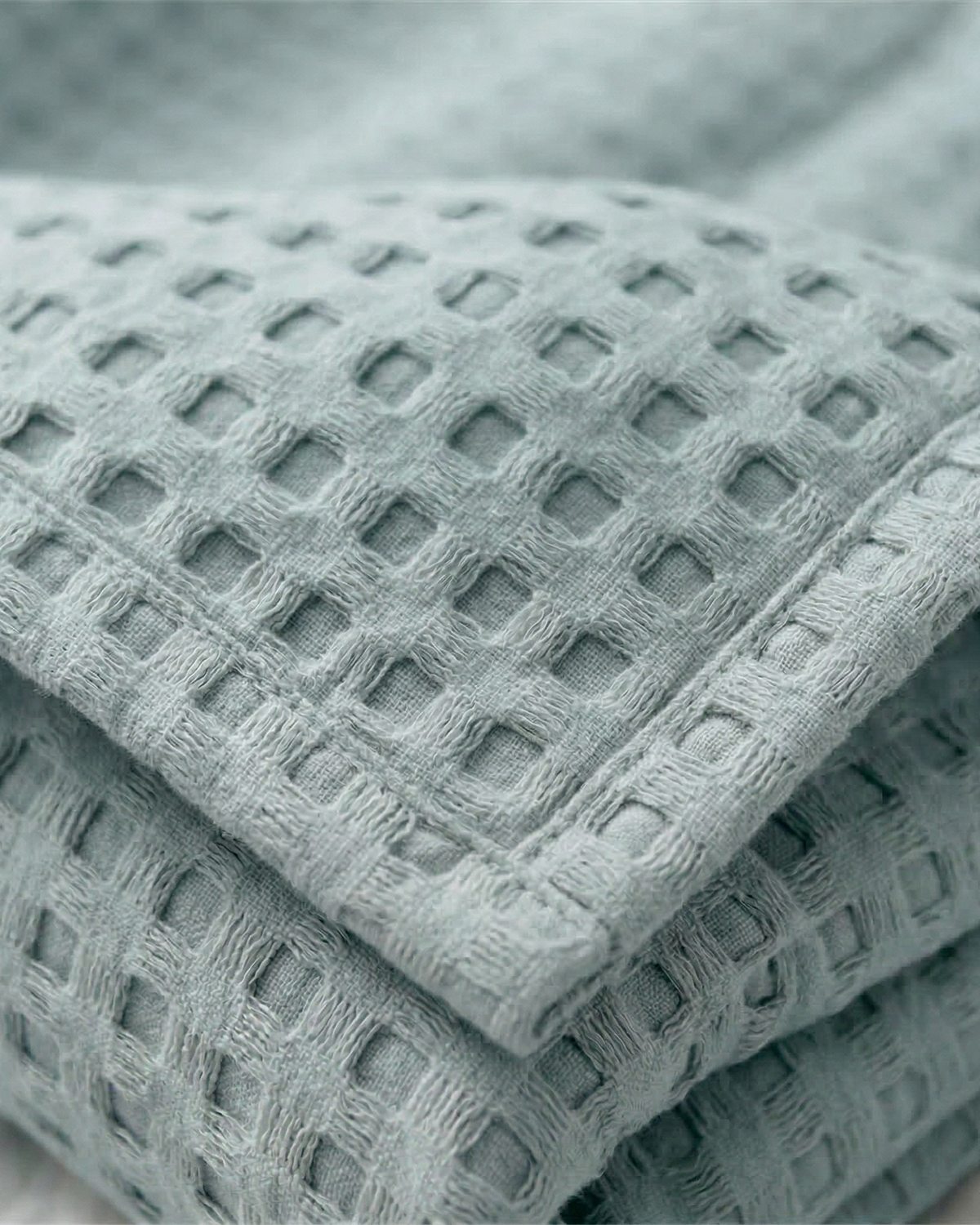 The Boreal Waffle Blanket