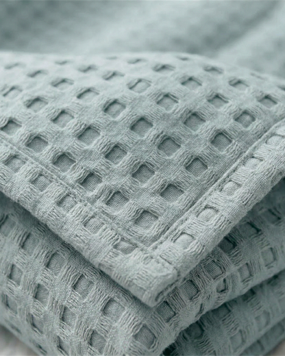 The Boreal Waffle Blanket