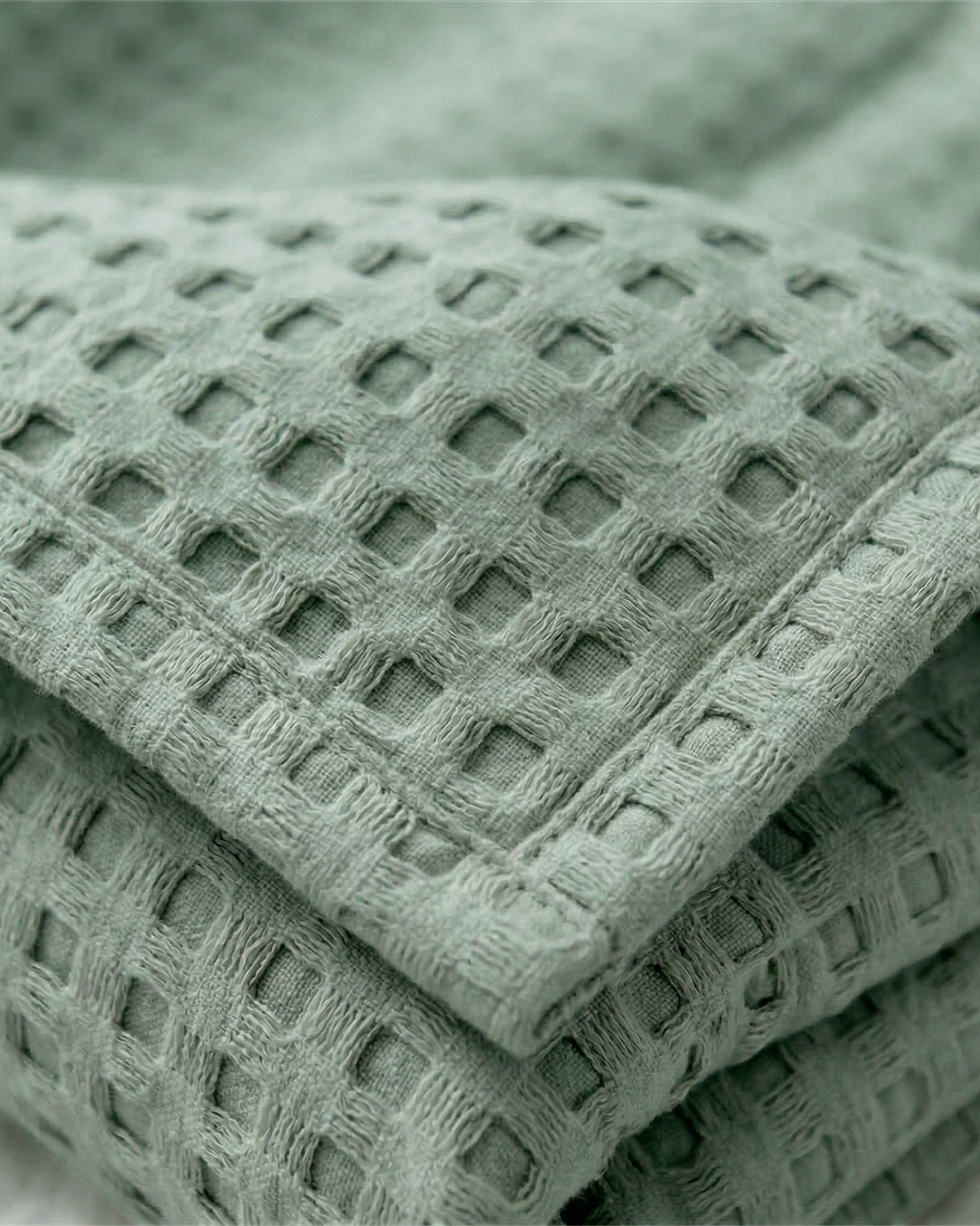 The Boreal Waffle Blanket