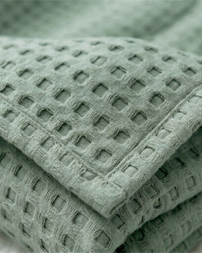 The Boreal Waffle Blanket