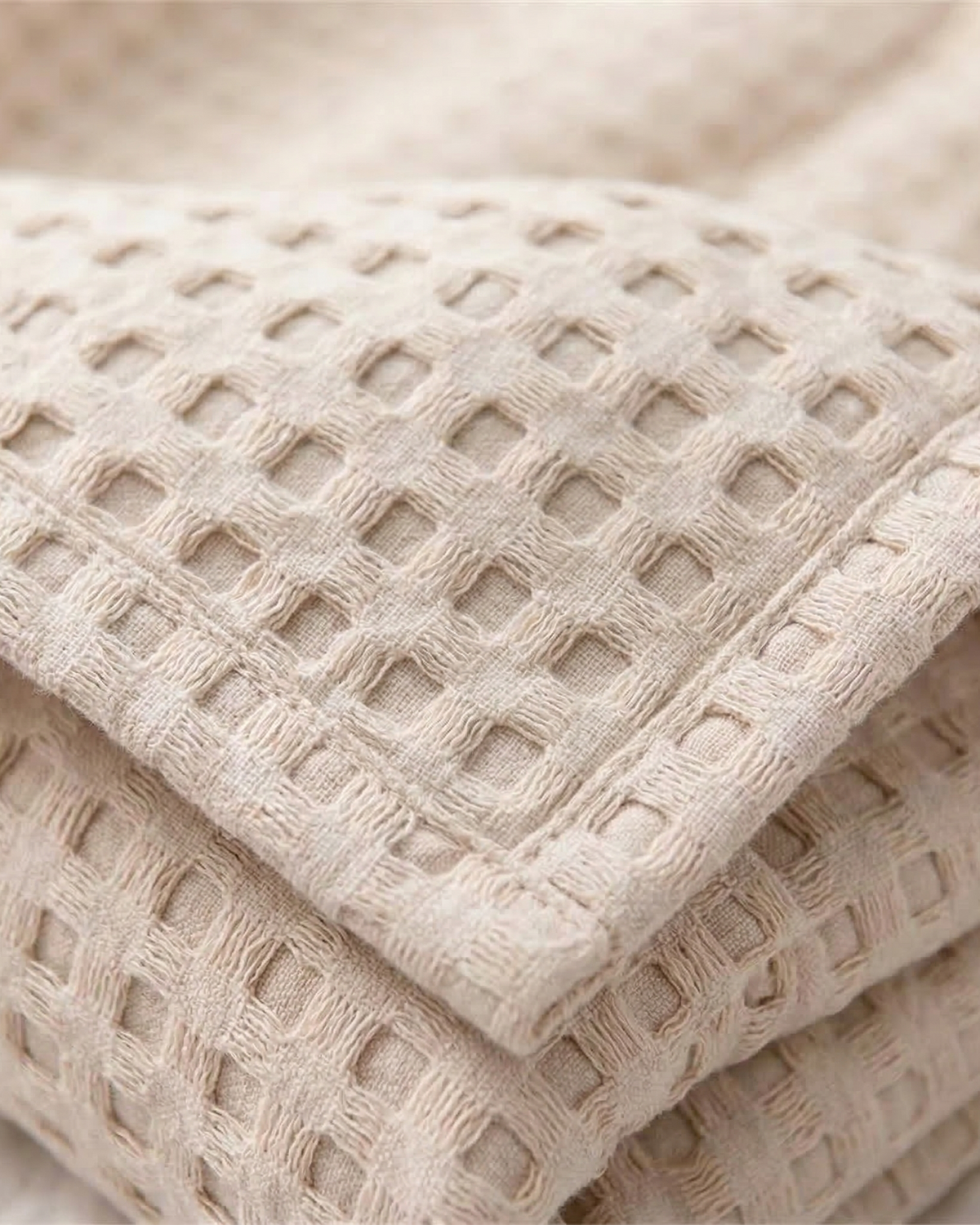 The Boreal Waffle Blanket