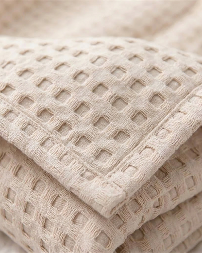 The Boreal Waffle Blanket