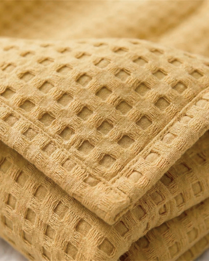 The Boreal Waffle Blanket