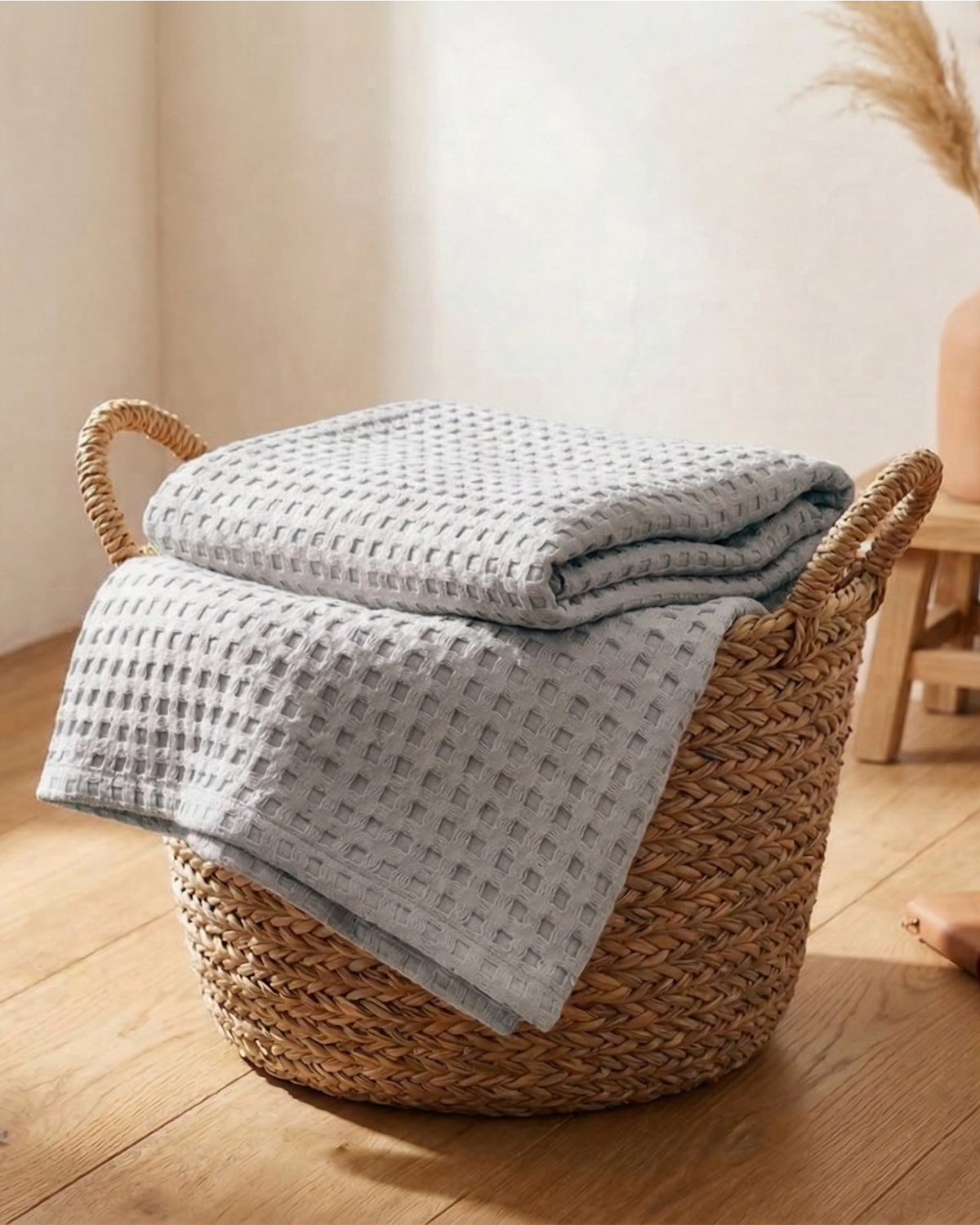 The Boreal Waffle Blanket