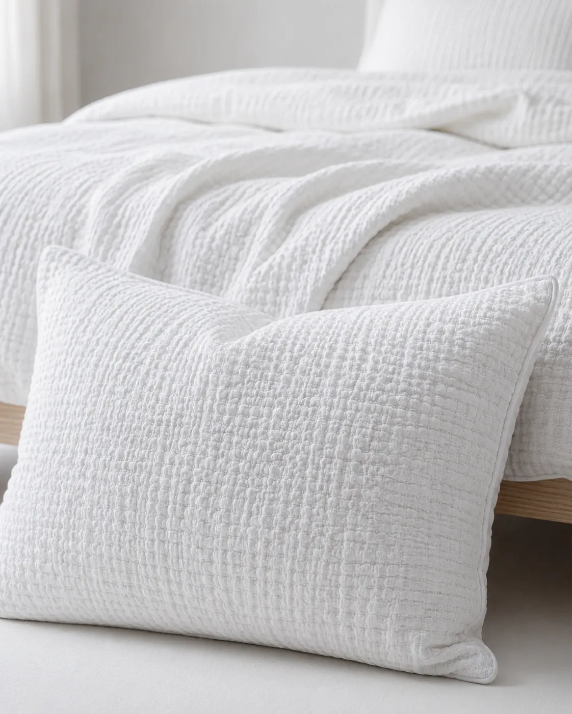 The Boreal Muslin Bed Set – 4-Piece