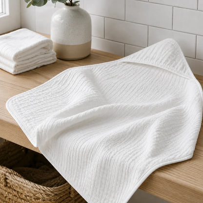 The Boreal Muslin Hooded Towel