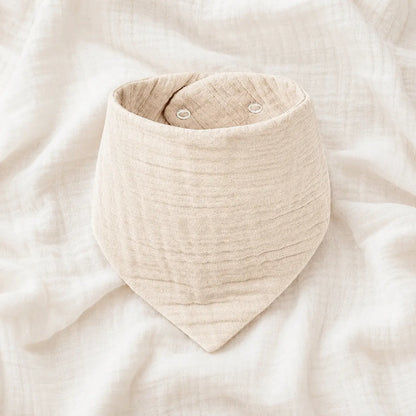 The Boreal Muslin Baby Bibs
