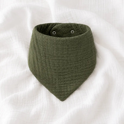 The Boreal Muslin Baby Bibs