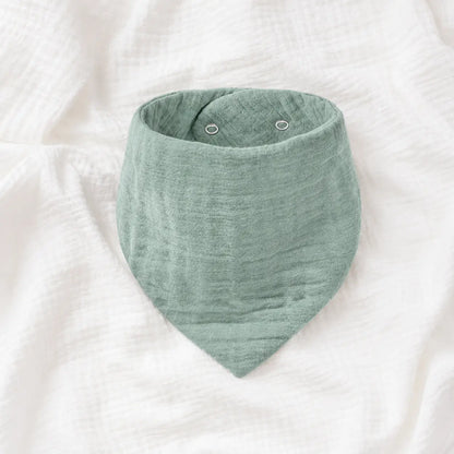 The Boreal Muslin Baby Bibs
