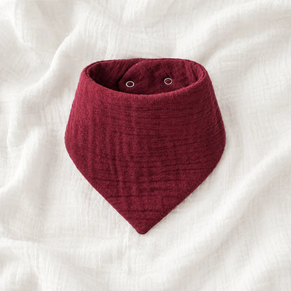 The Boreal Muslin Baby Bibs
