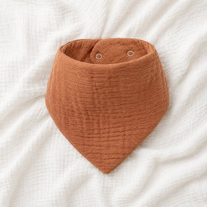 The Boreal Muslin Baby Bibs