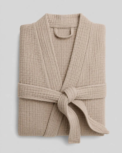 The Boreal All-Season Muslin Bathrobe