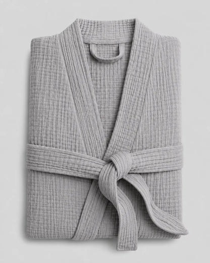 The Boreal All-Season Muslin Bathrobe