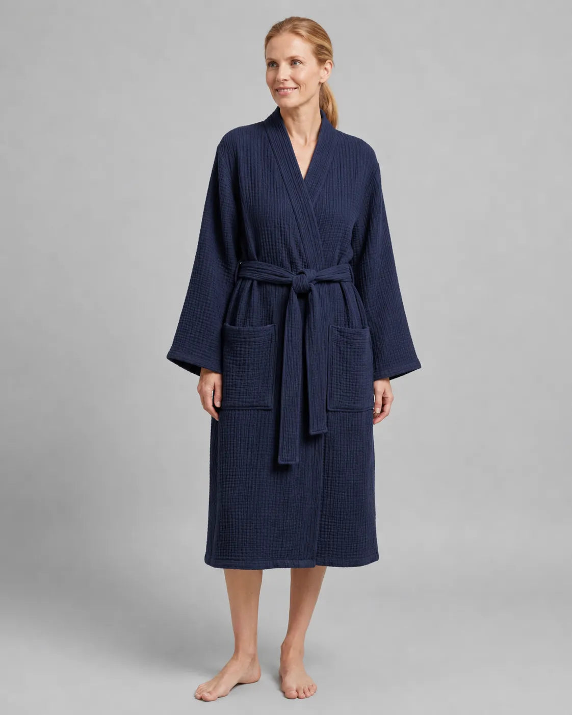 The Boreal All-Season Muslin Bathrobe