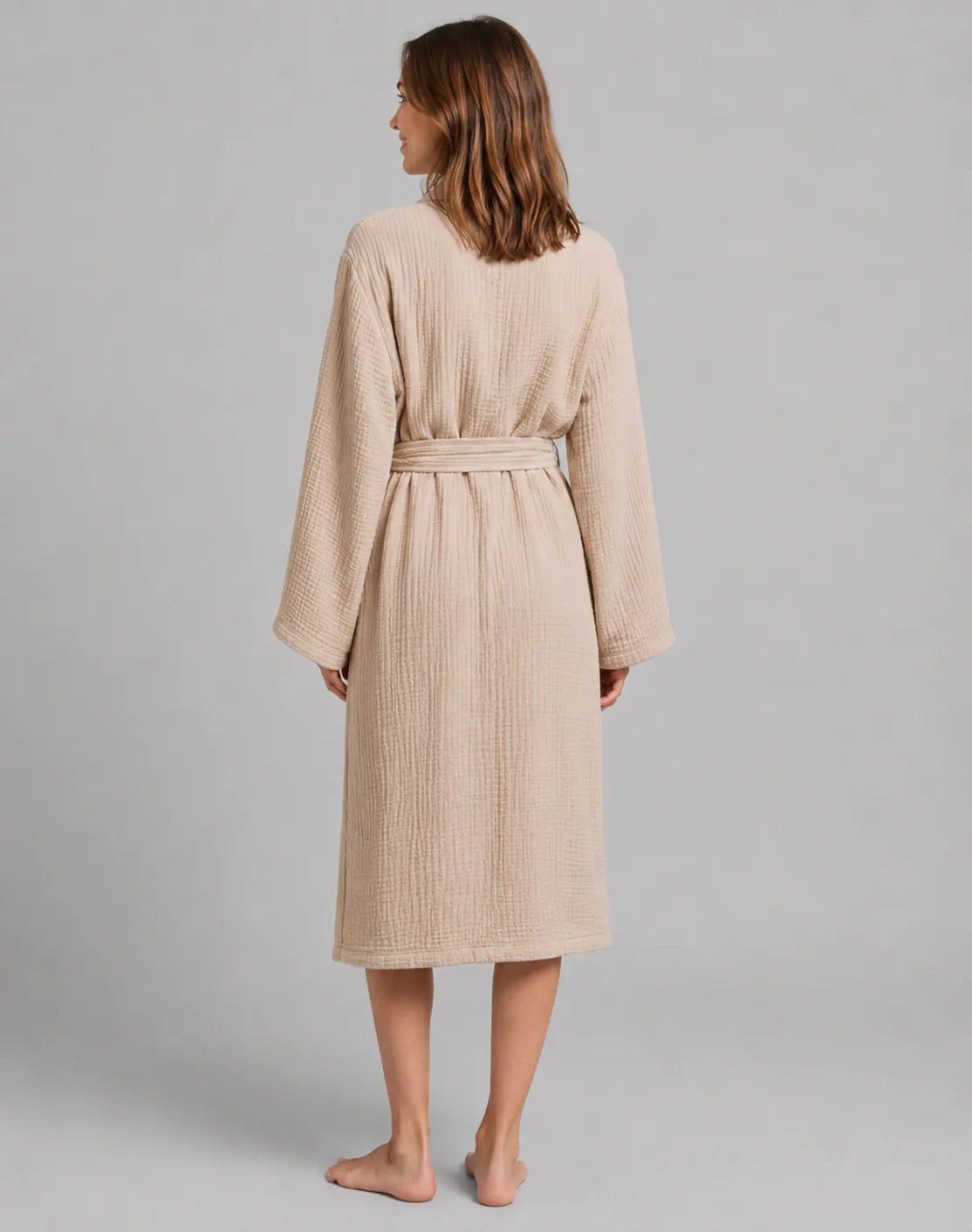 The Boreal All-Season Muslin Bathrobe