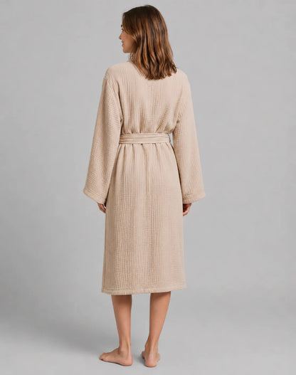 The Boreal All-Season Muslin Bathrobe