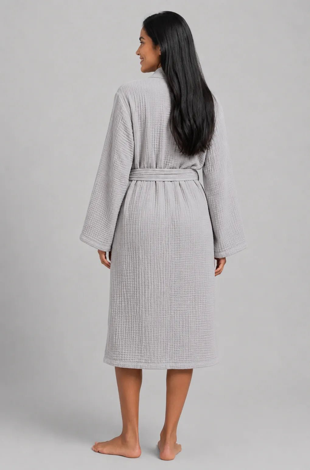 The Boreal All-Season Muslin Bathrobe
