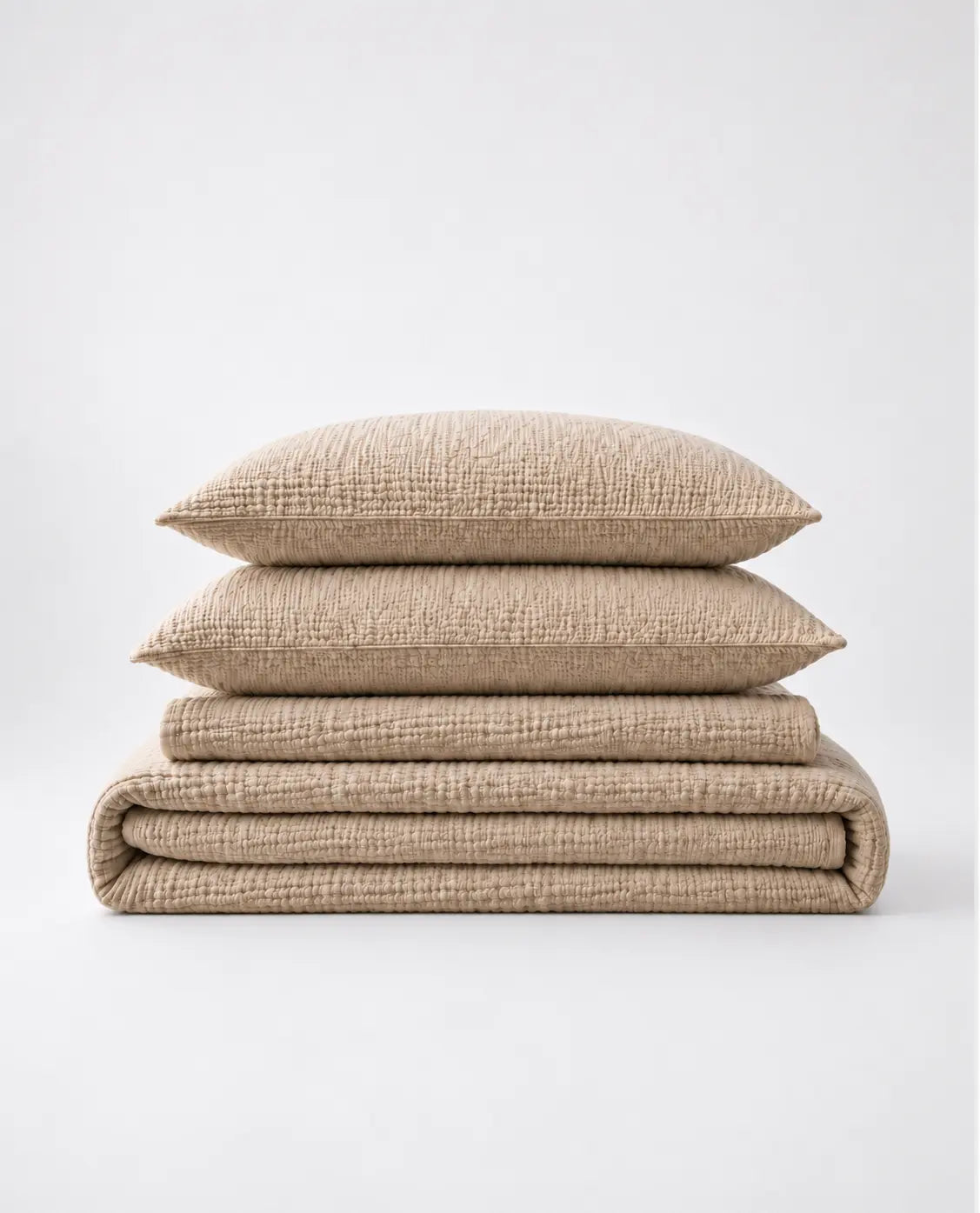 The Boreal Muslin Bed Set – 4-Piece