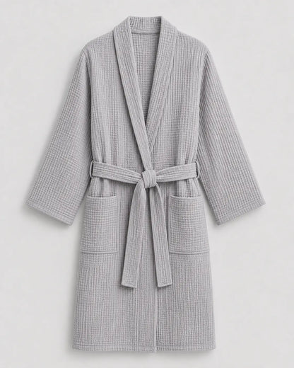 The Boreal All-Season Muslin Bathrobe