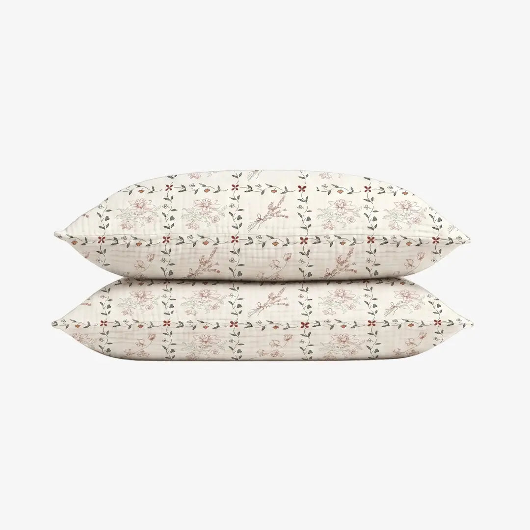 The Boreal Muslin Pillowcase Set – 2-Pack