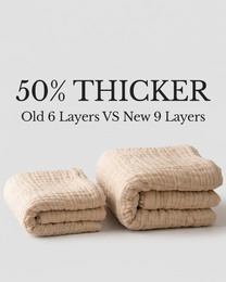 The Boreal Winter Muslin Blanket