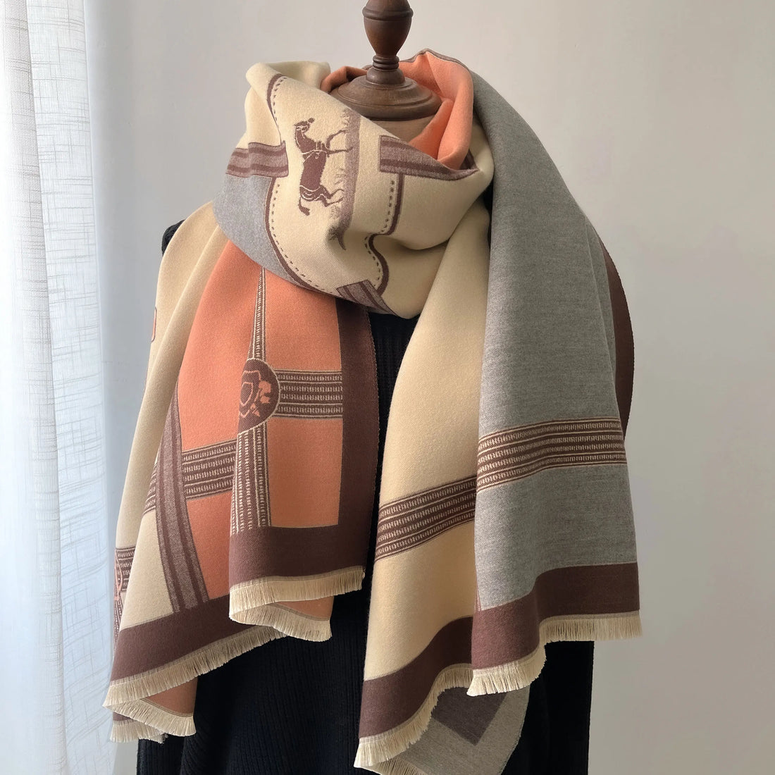 The Boreal Cotton Scarf