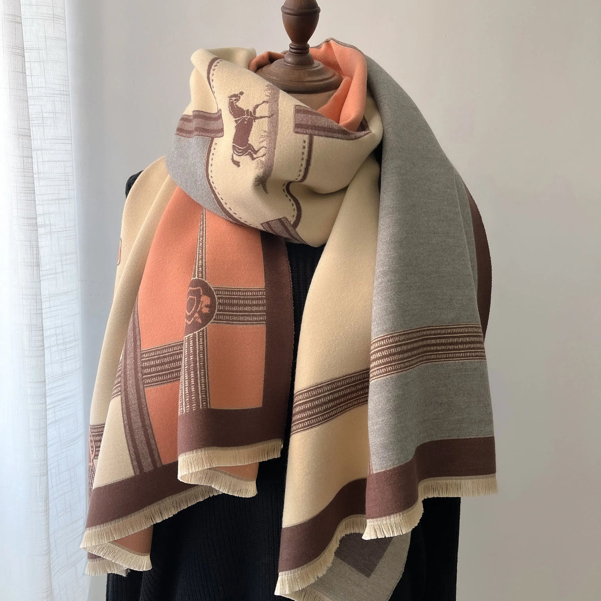 The Boreal Cotton Scarf