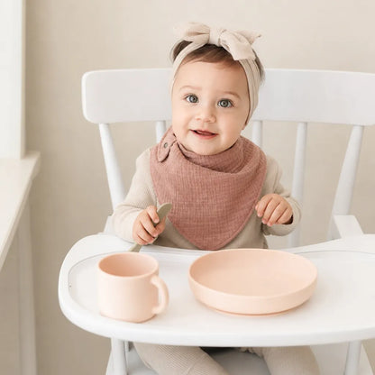 The Boreal Muslin Baby Bibs