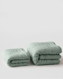 The Boreal Winter Muslin Blanket