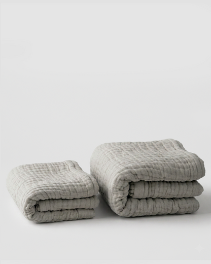 The Boreal Winter Muslin Blanket