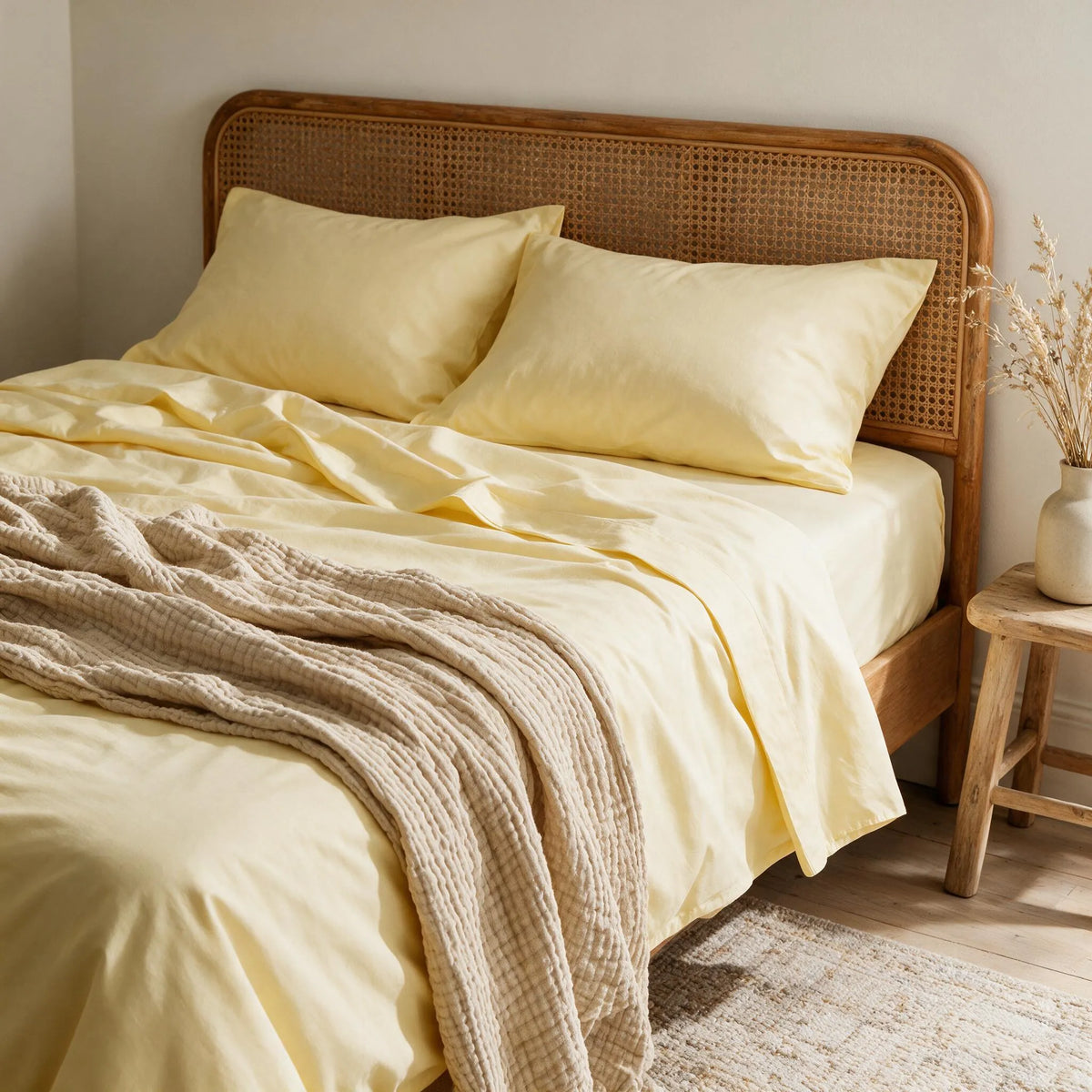 The Boreal Cotton Sheet Set – 4-Piece