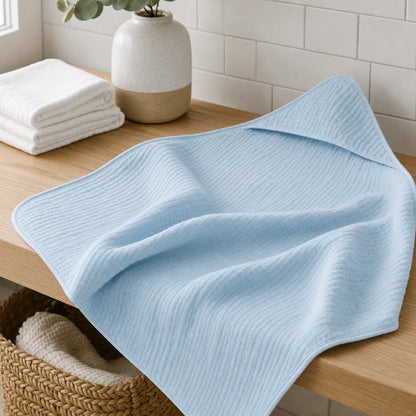The Boreal Muslin Hooded Towel